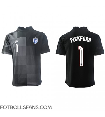 England Jordan Pickford #1 Målvakt Replika Hemmatröja VM 2022 Kortärmad